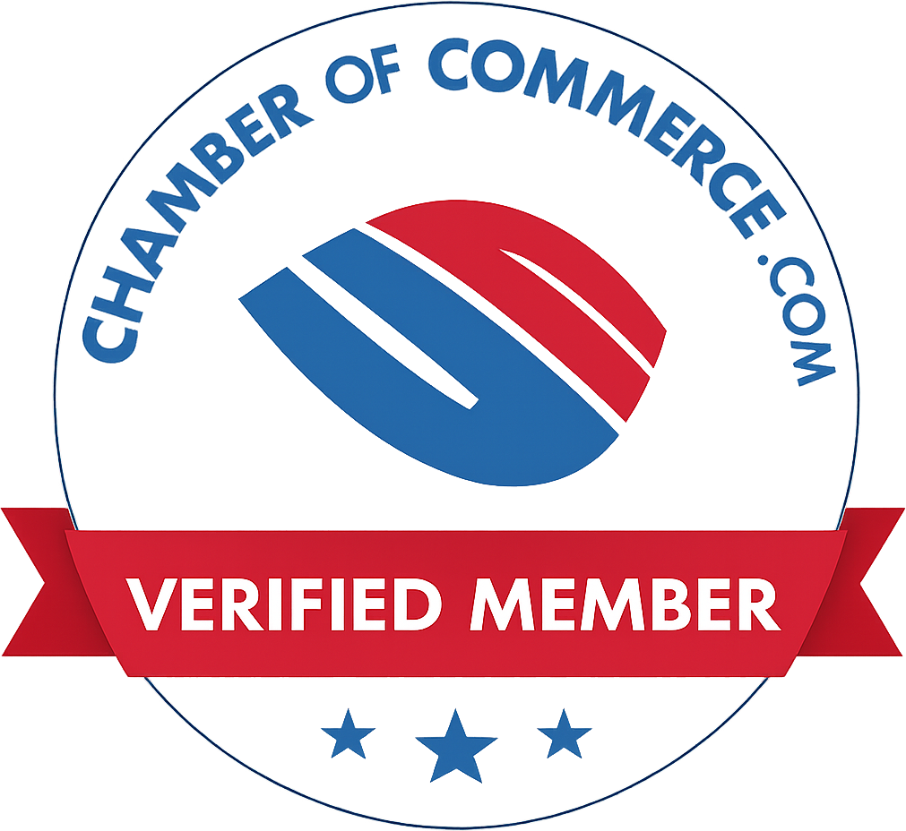 Chamber of Commerce Verified Member badge