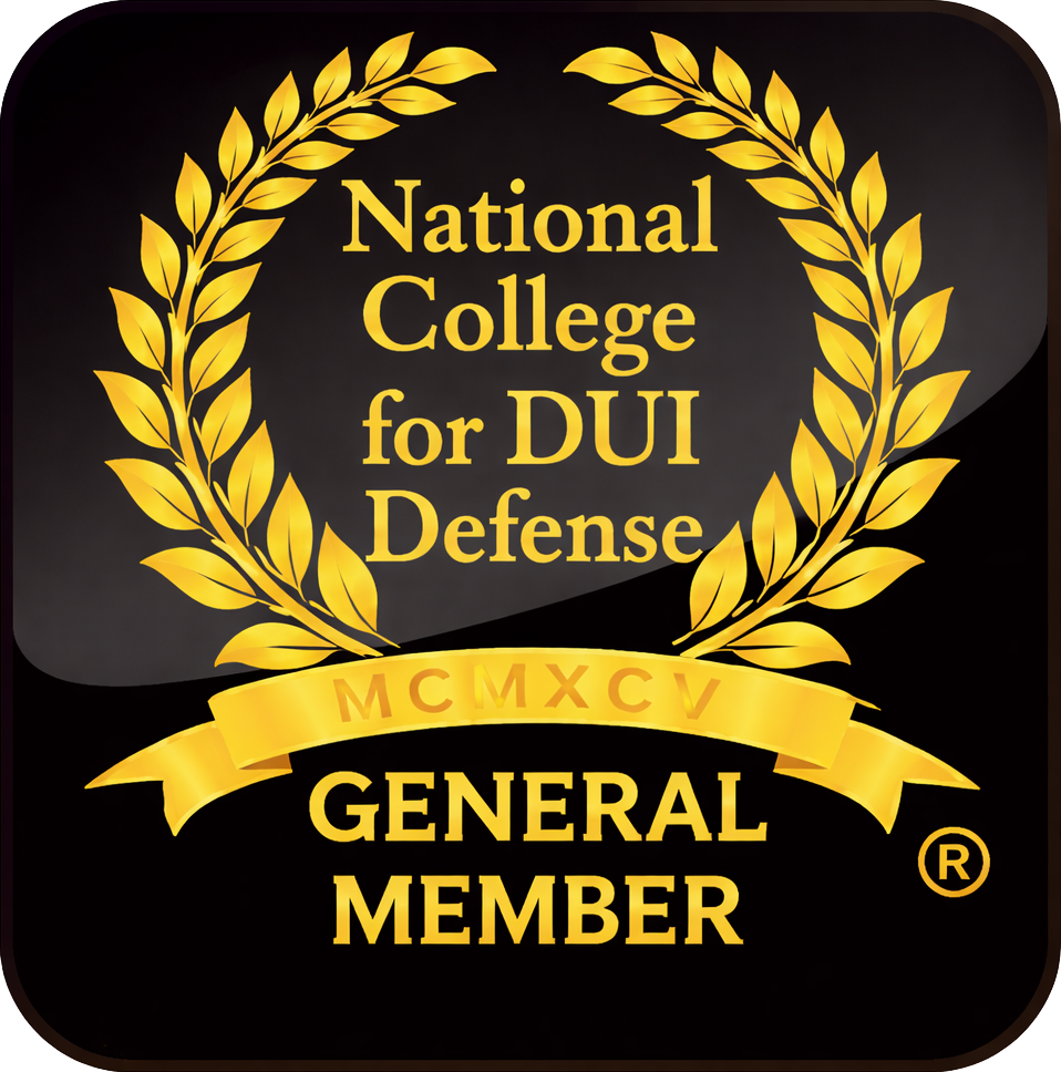 NCDD National College for DUI Defense badge